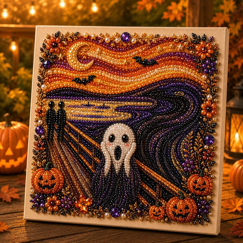 Halloween Theme Pearl Art DIY Kit