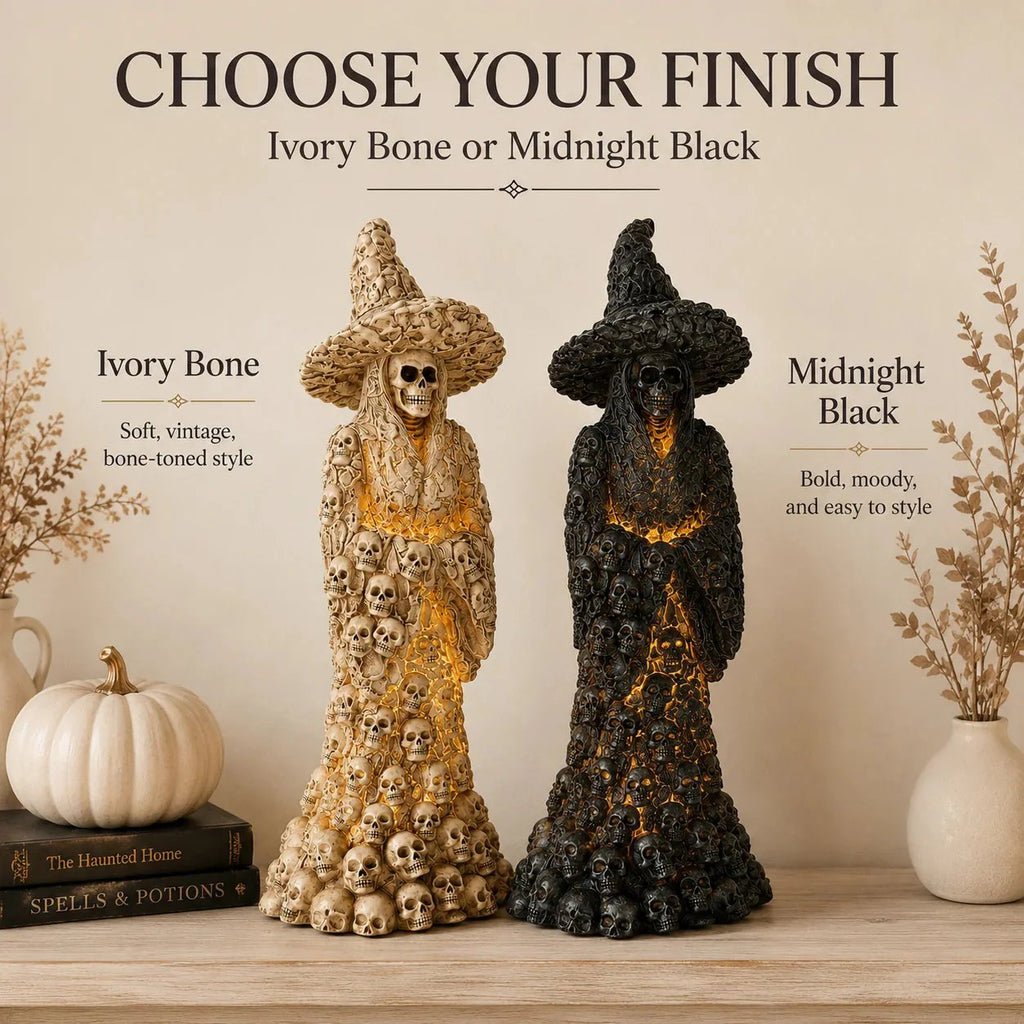 💀Flash Sale 49% OFF-Skeleton Witch Ornament
