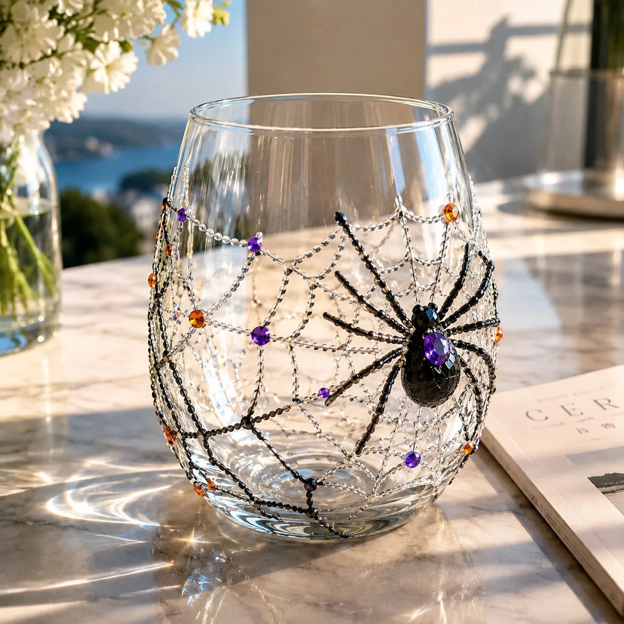 🔥 LAST DAY 40% OFF - 🎃 3D Halloween Glass Cups | Perfect for Parties & Cozy Fall Home Bars
