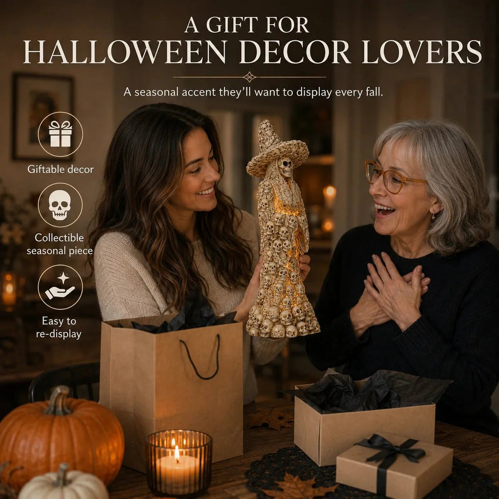 💀Flash Sale 49% OFF-Skeleton Witch Ornament