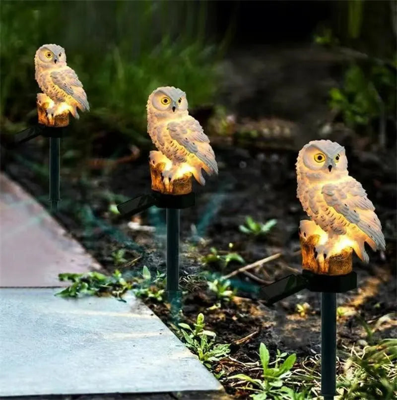 Holiday Special 60% OFF🔥 Solar-Powered Owl Light
