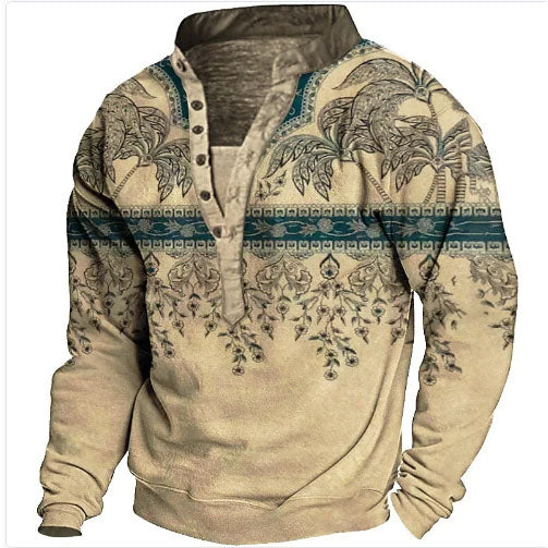 Warm casual western sweater