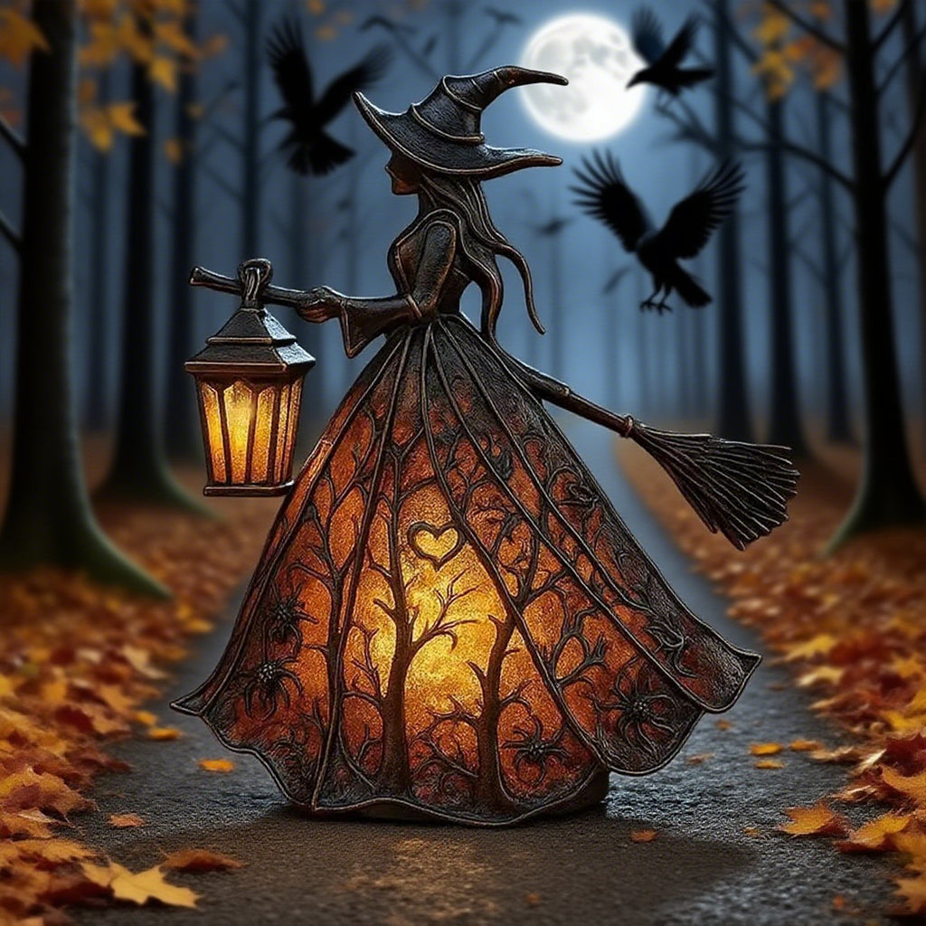 🔥LAST DAY 49% OFF -  Halloween Witch Lamp