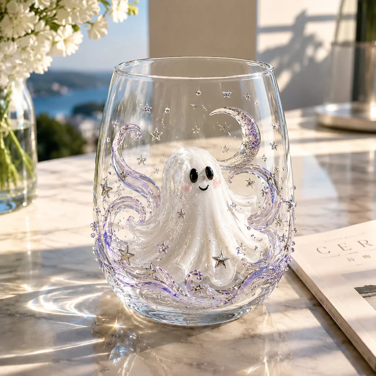 🔥 LAST DAY 40% OFF - 🎃 3D Halloween Glass Cups | Perfect for Parties & Cozy Fall Home Bars