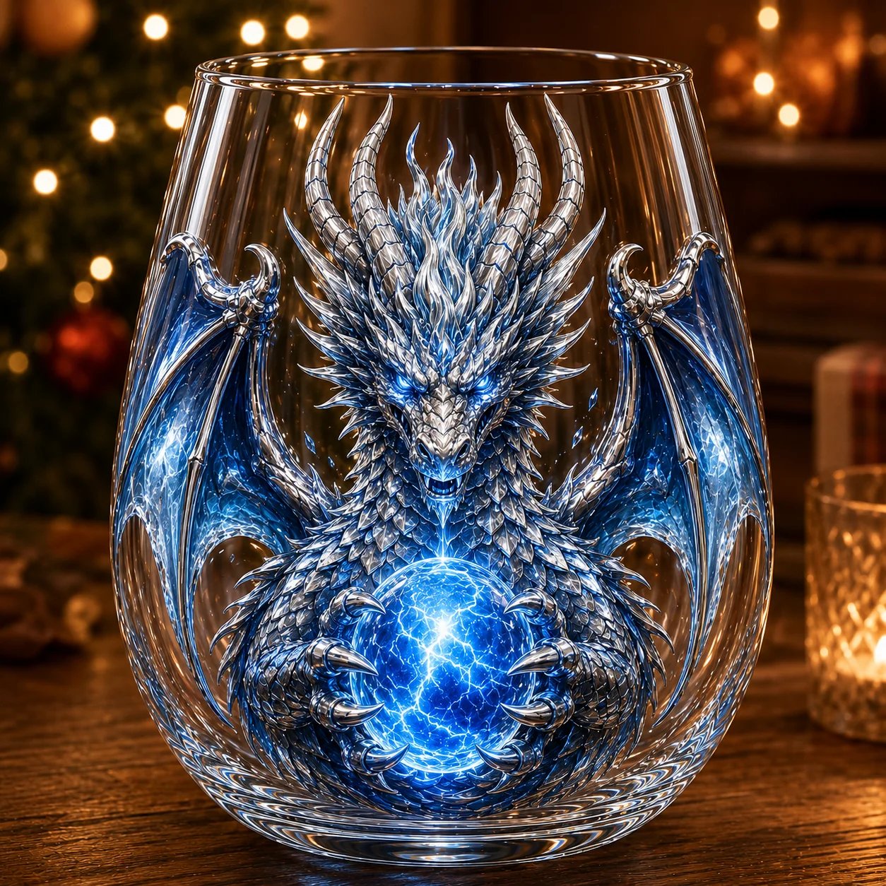 🐉✨ 3D Mythical Dragon Glass | Exclusive fantasy glass with embossed design for whisky, home bar, decoration and legendary gifts 🎁