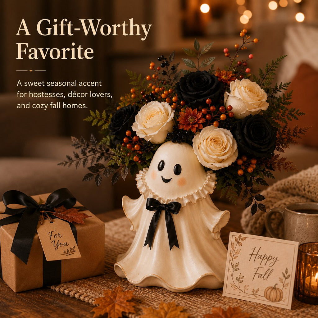 Fall Halloween Floral Holde