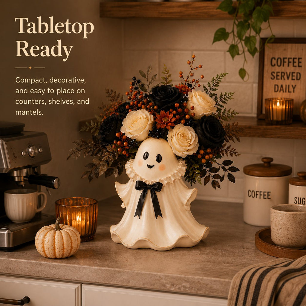 Fall Halloween Floral Holde